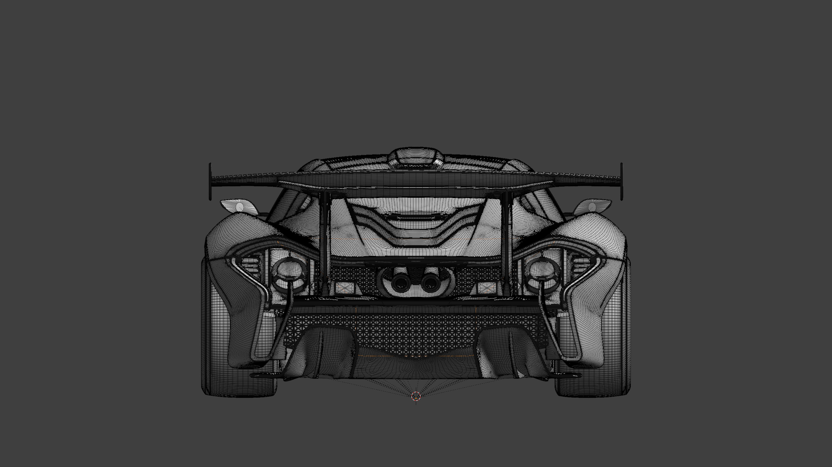 Hypercar Performance Model - P1 Inspired 3D model_20