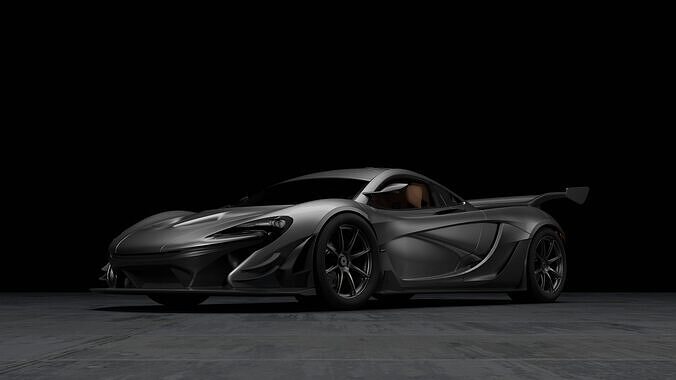 Hypercar Performance Model - P1 Inspired 3D model