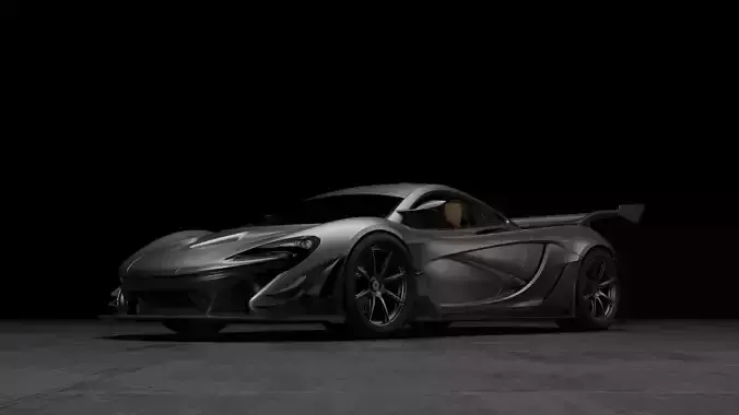 Hypercar Performance Model - P1 Inspired 3D model