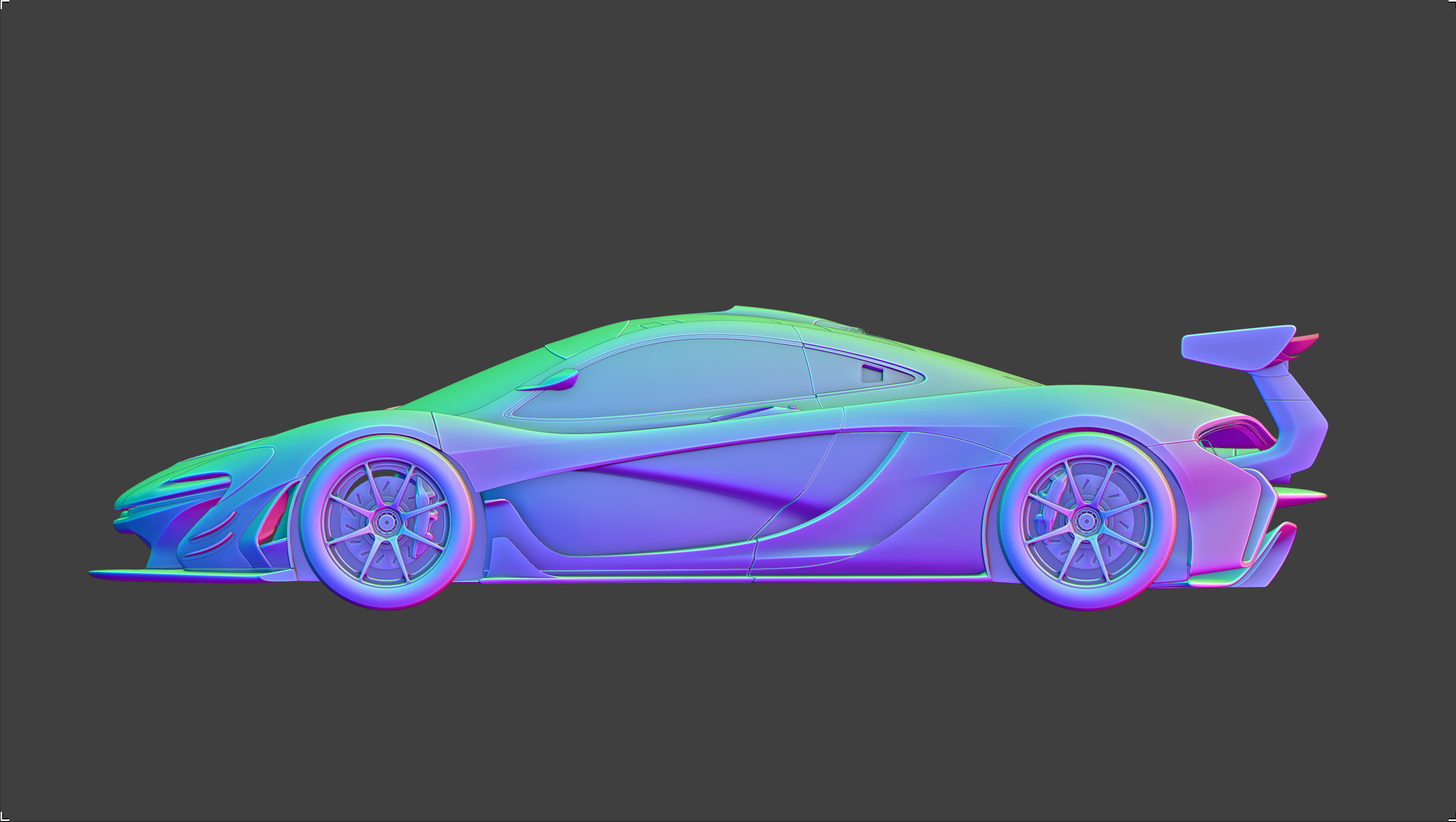 Hypercar Performance Model - P1 Inspired 3D model_25