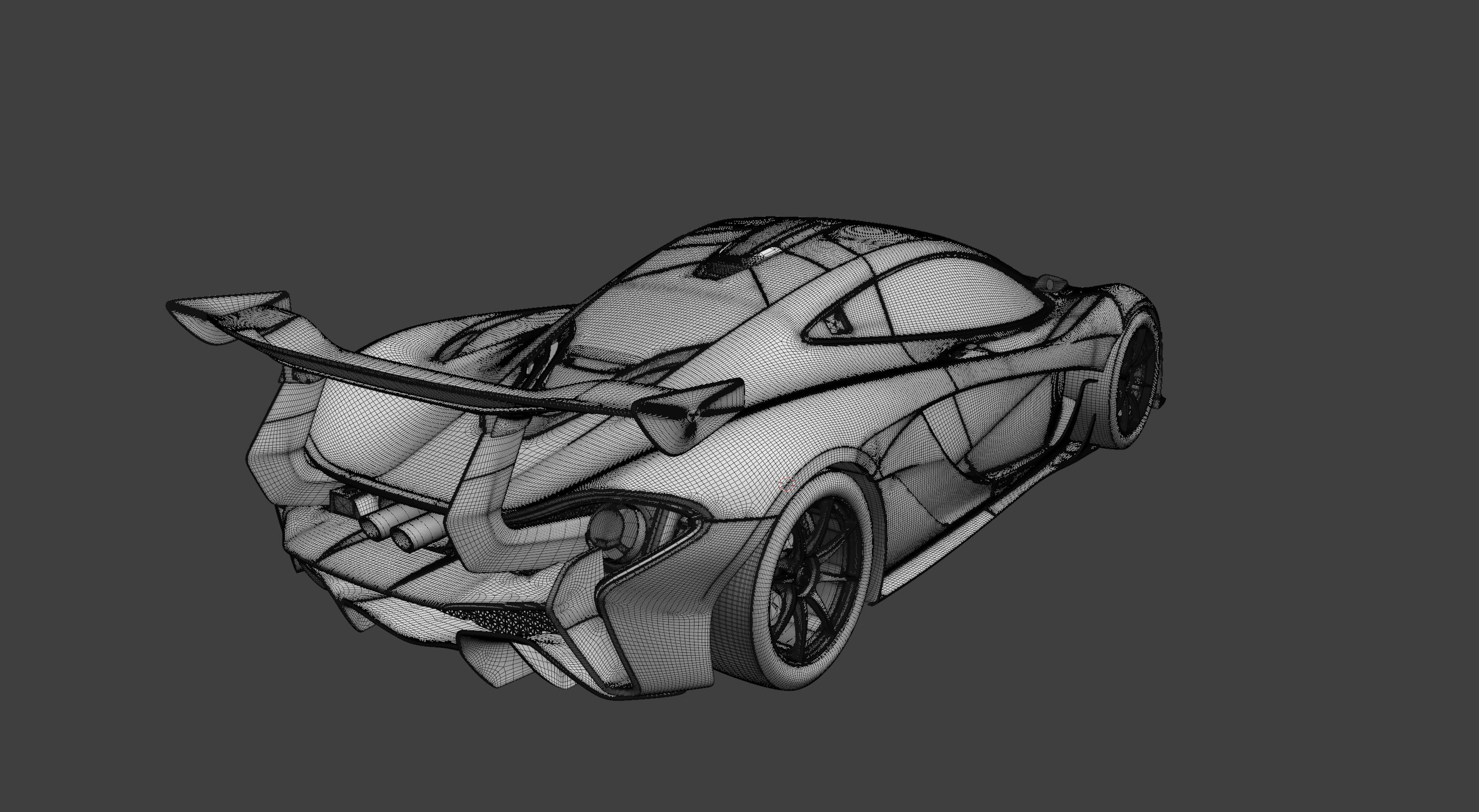 Hypercar Performance Model - P1 Inspired 3D model_23
