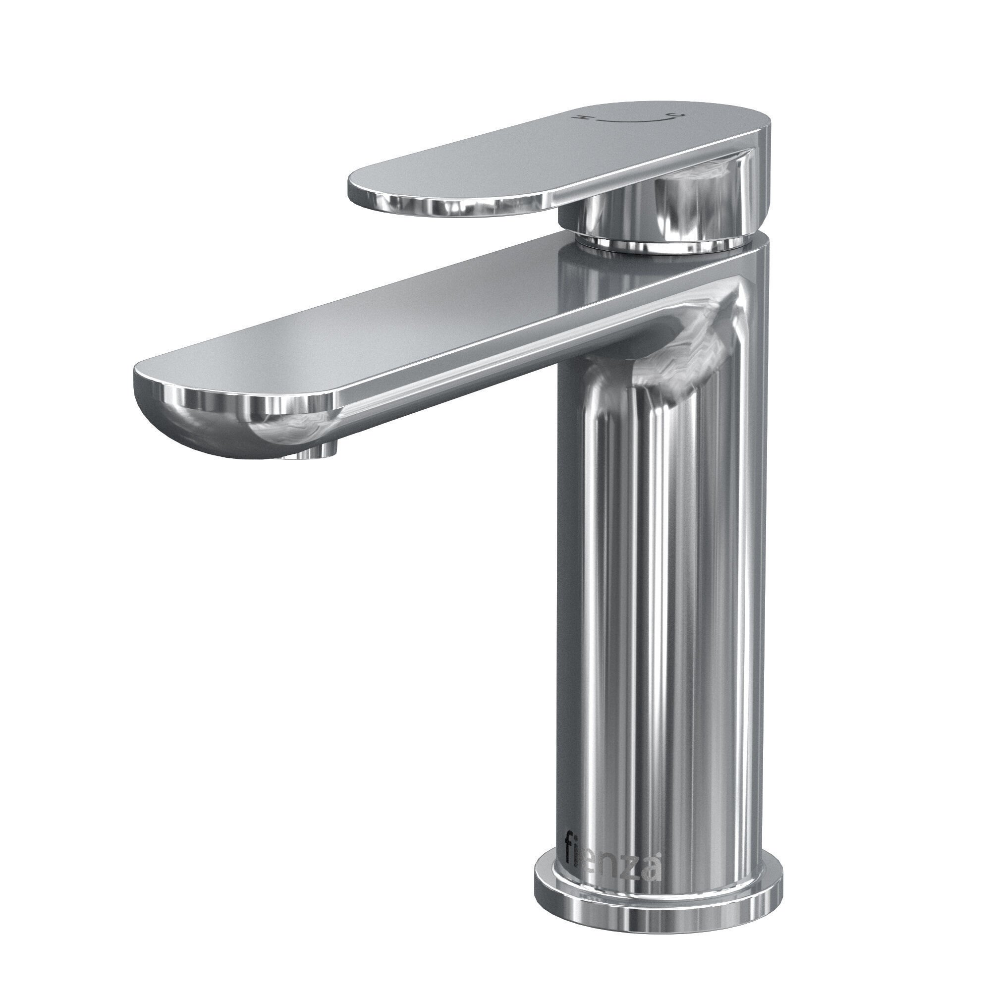 Fienza Empire Slim Cold Start Basin Mixer Chrome 3D model_1