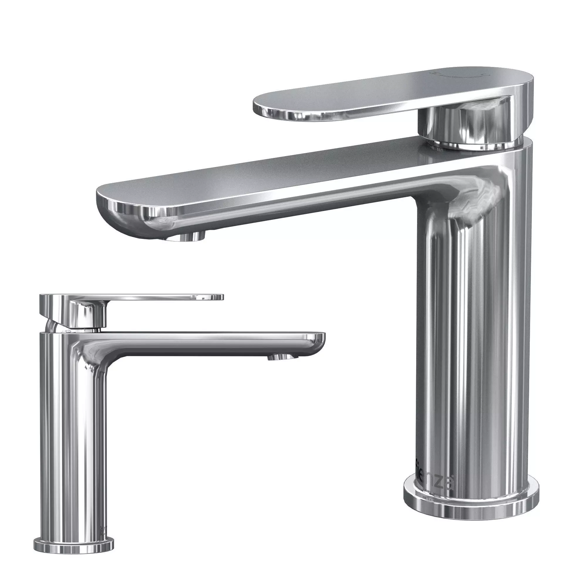Fienza Empire Slim Cold Start Basin Mixer Chrome 3D model_0