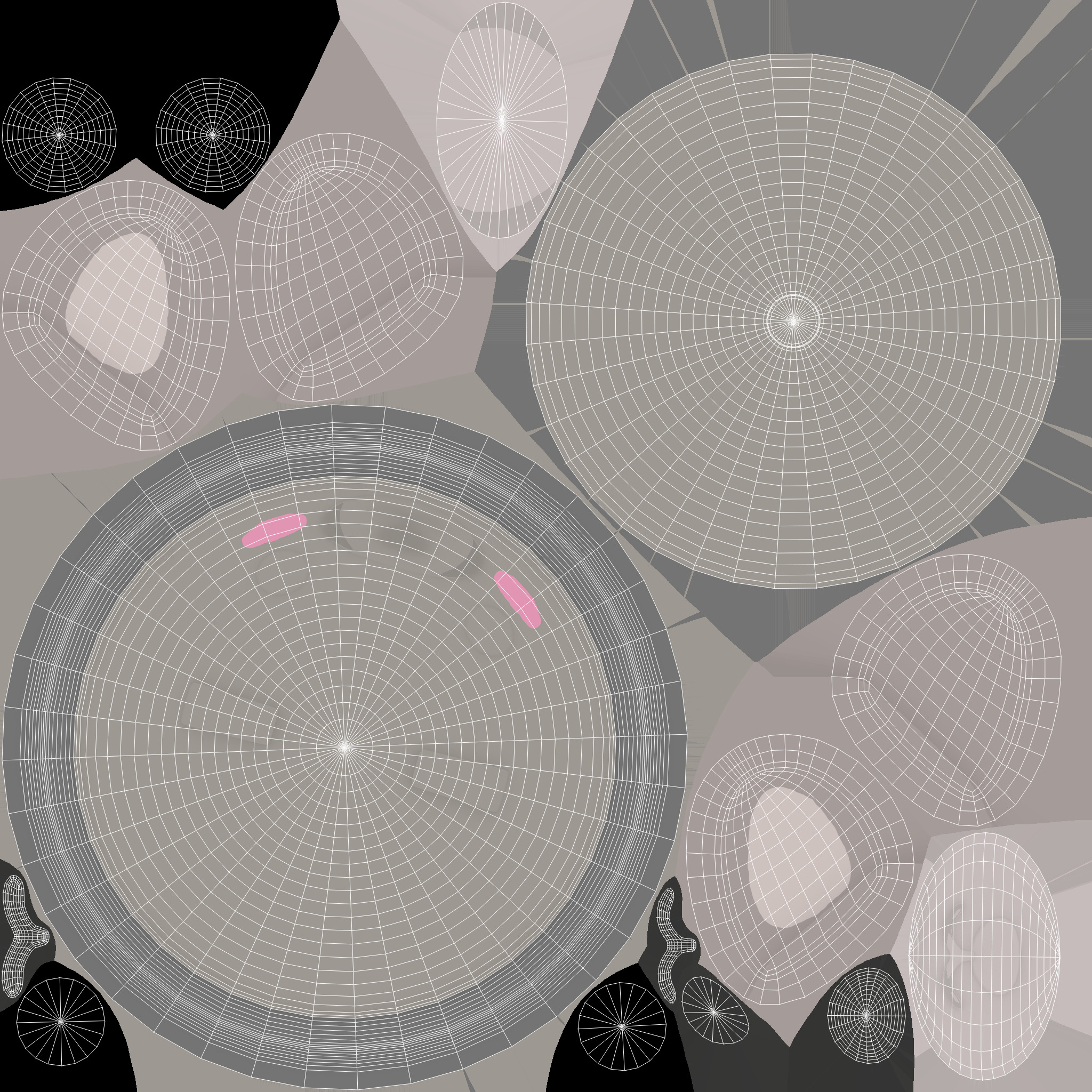 Low-Poly Wolf Hat Low-poly 3D model_5