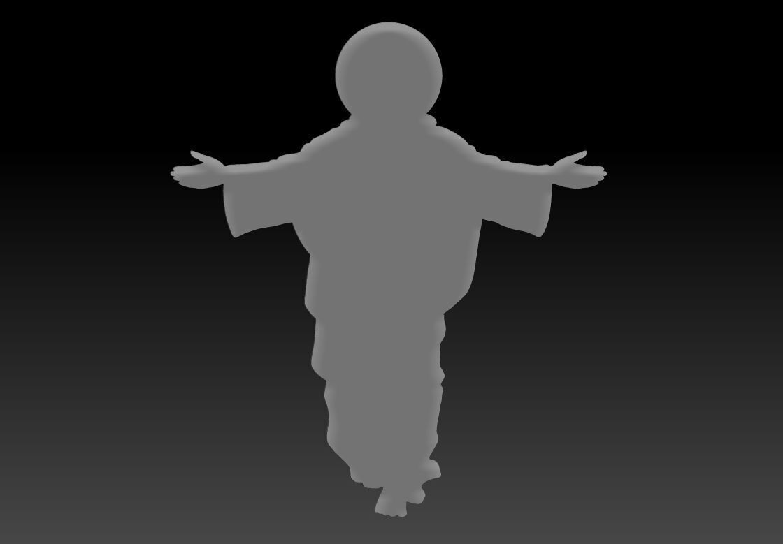 Jesus 8 3D print model_5
