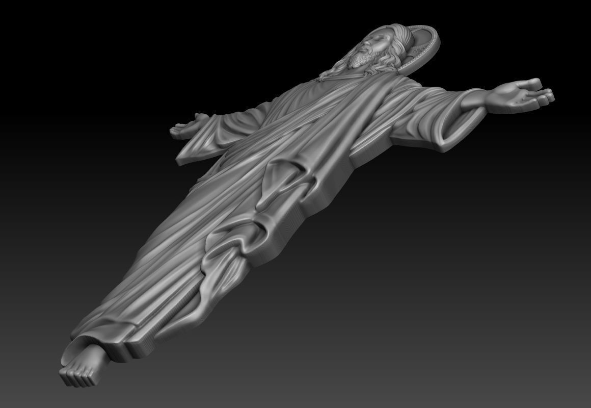 Jesus 8 3D print model_7