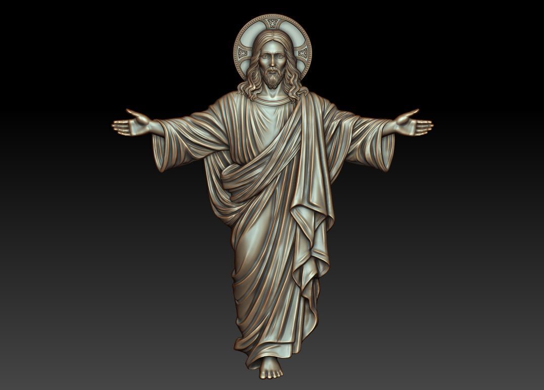 Jesus 8 3D print model_11