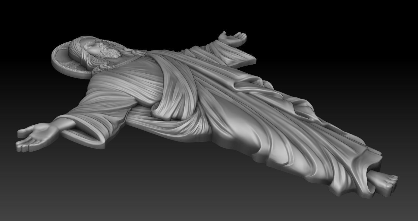 Jesus 8 3D print model_3