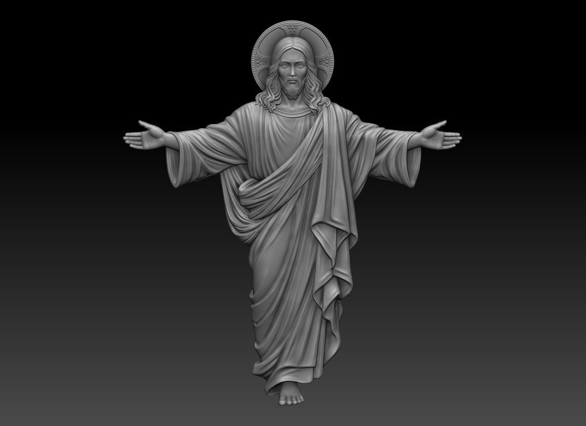 Jesus 8 3D print model_1