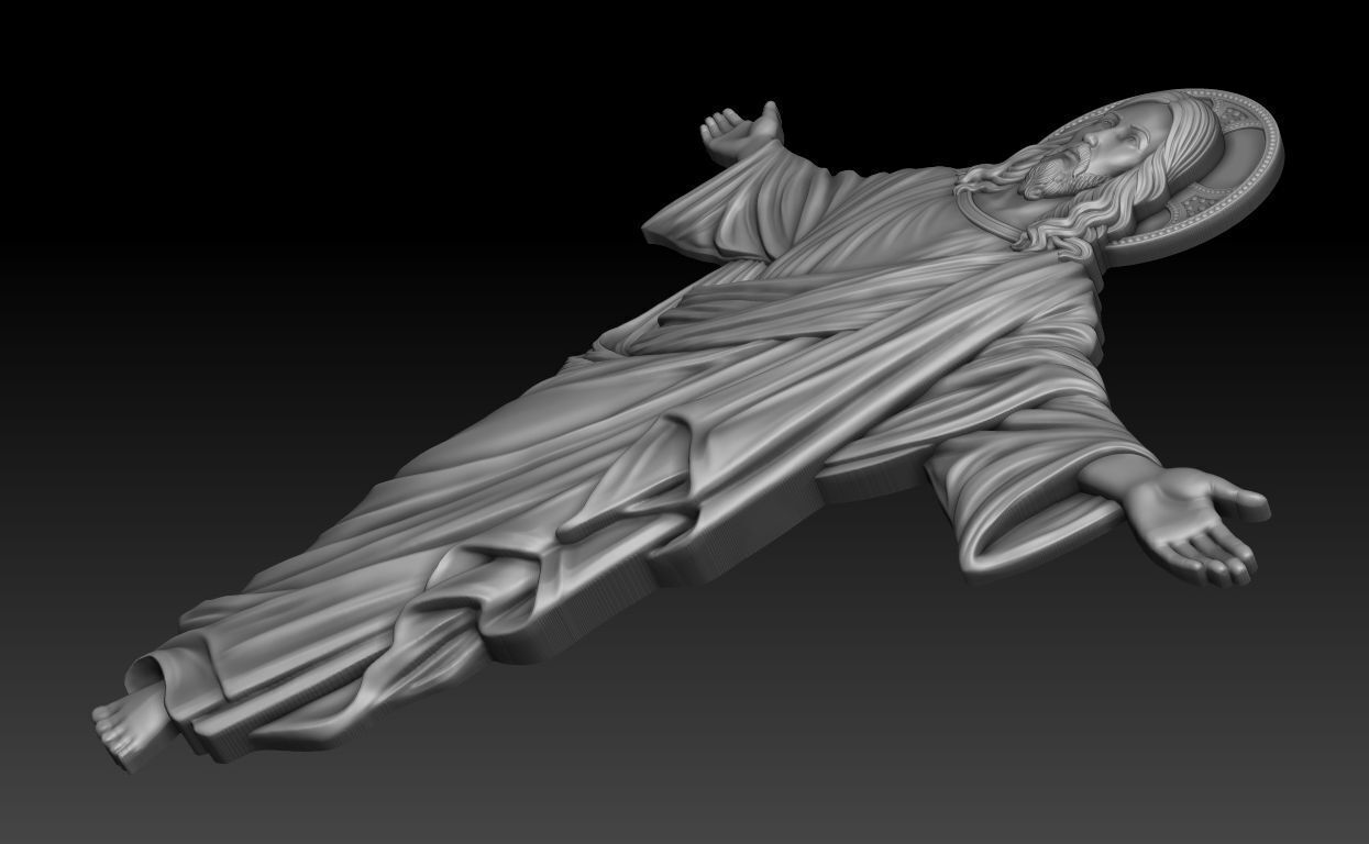 Jesus 8 3D print model_8