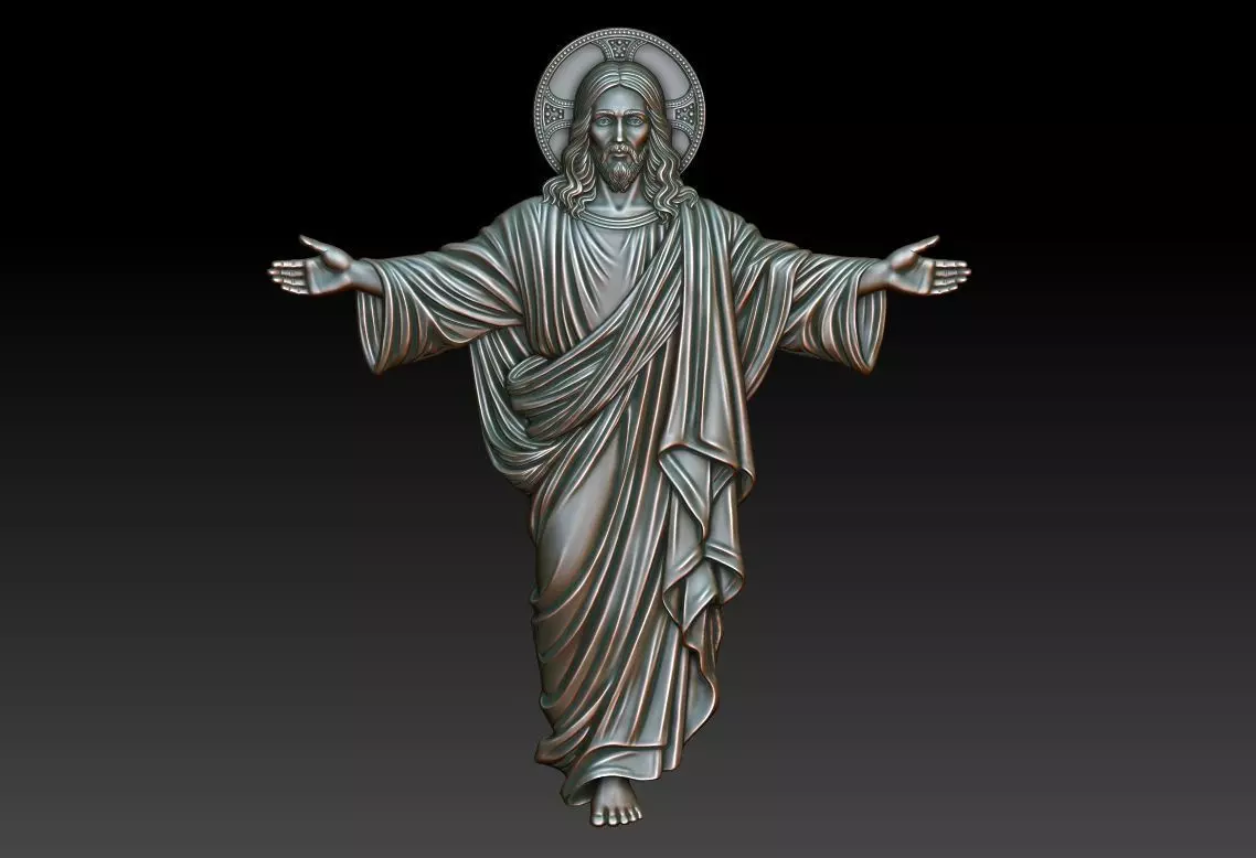 Jesus 8 3D print model_0