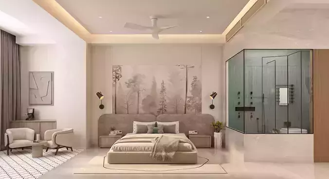 Hotel Suite Room or Bedroom