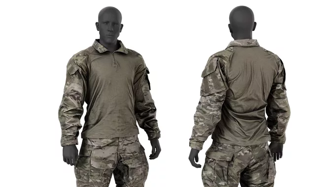 3D model Crye Precision G3 Field Shirt VR / AR / low-poly | CGTrader