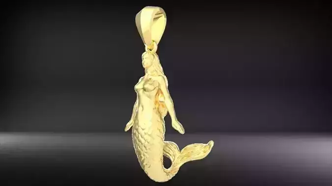 Mermaid pendant 