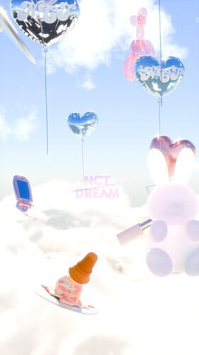 K-pop Style Concept Visual Reveal 3D model 3D model