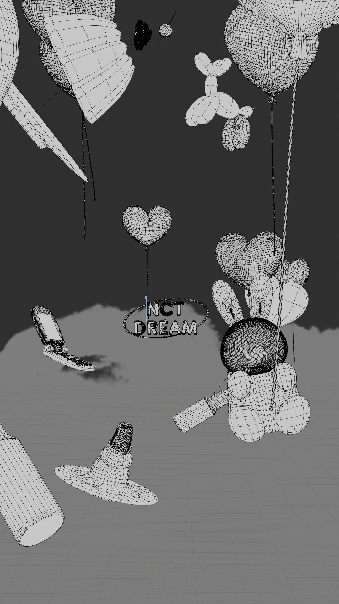 K-pop Style Concept Visual Reveal 3D model 3D model_5