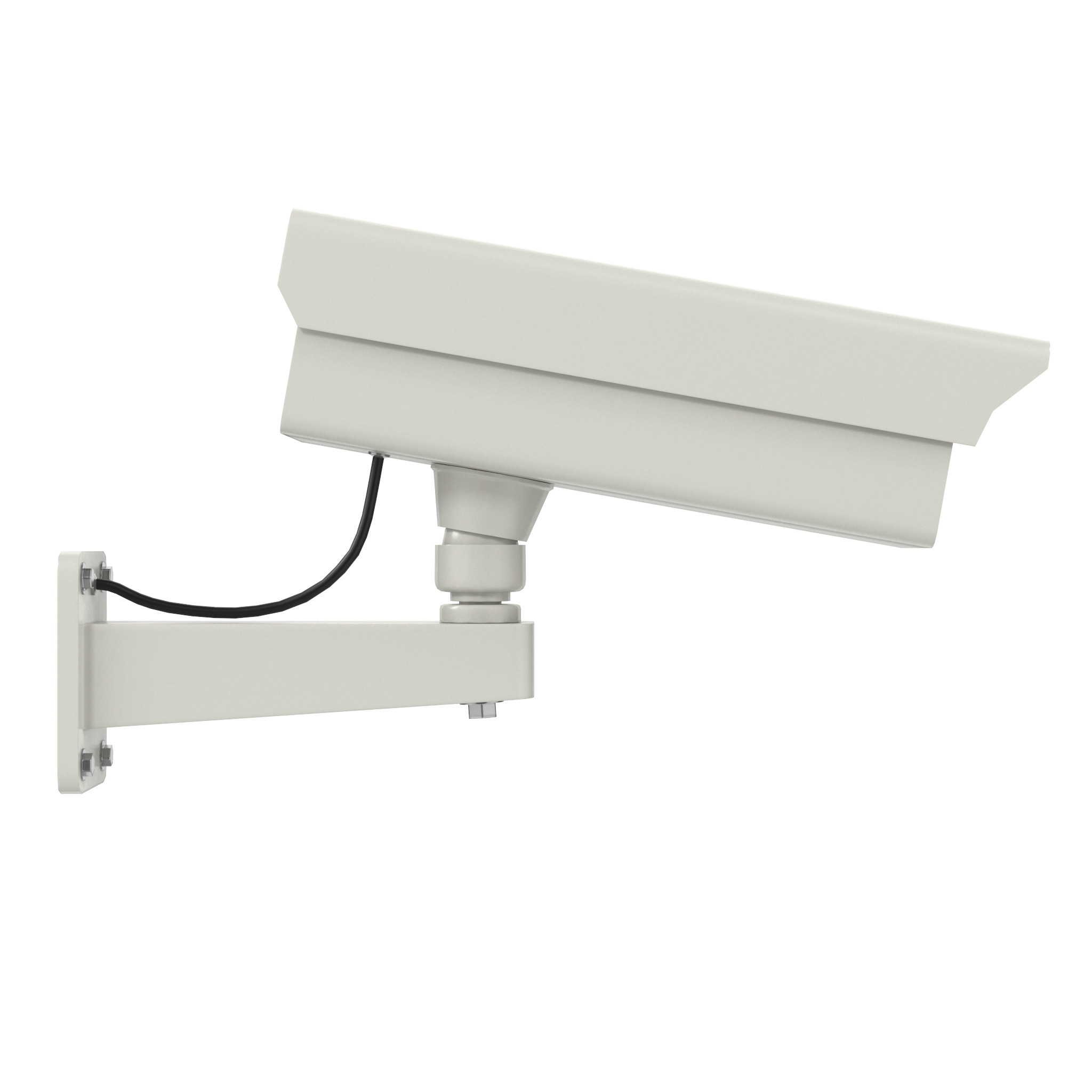 Low Poly PBR Security Camera Low-poly 3D model_7