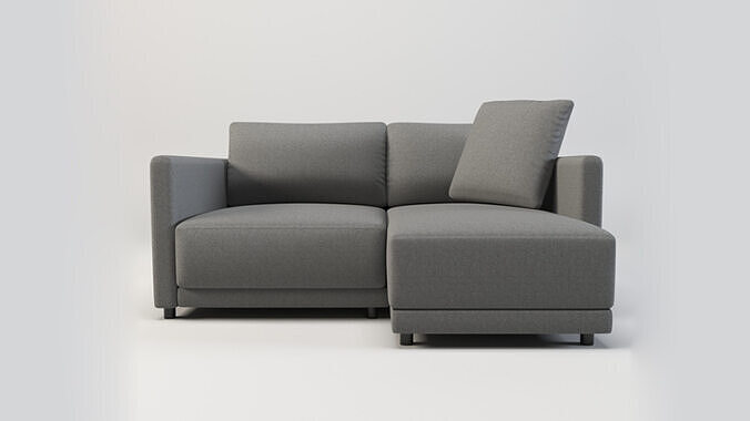 Sofa L Shape 3D model