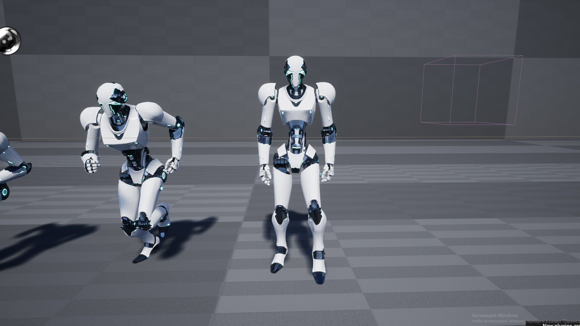 Robot 2 Low-poly 3D model_14
