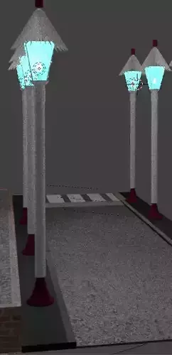 lampadaire-scandinave-neon-bleu-design-blanc-bordeaux