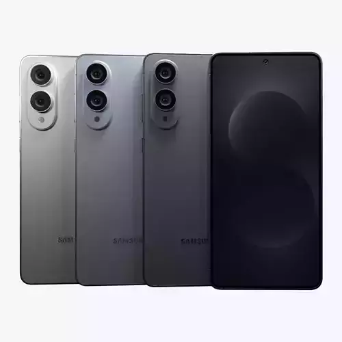 Samsung Galaxy S25 Edge All Color 3D model