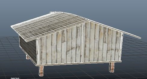 farm house 3D model_0