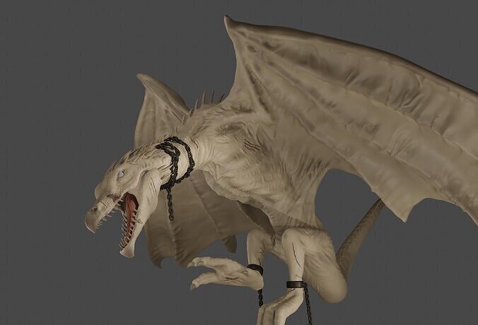 Ukrainian Ironbelly Dragon Harry Potter 3D print model