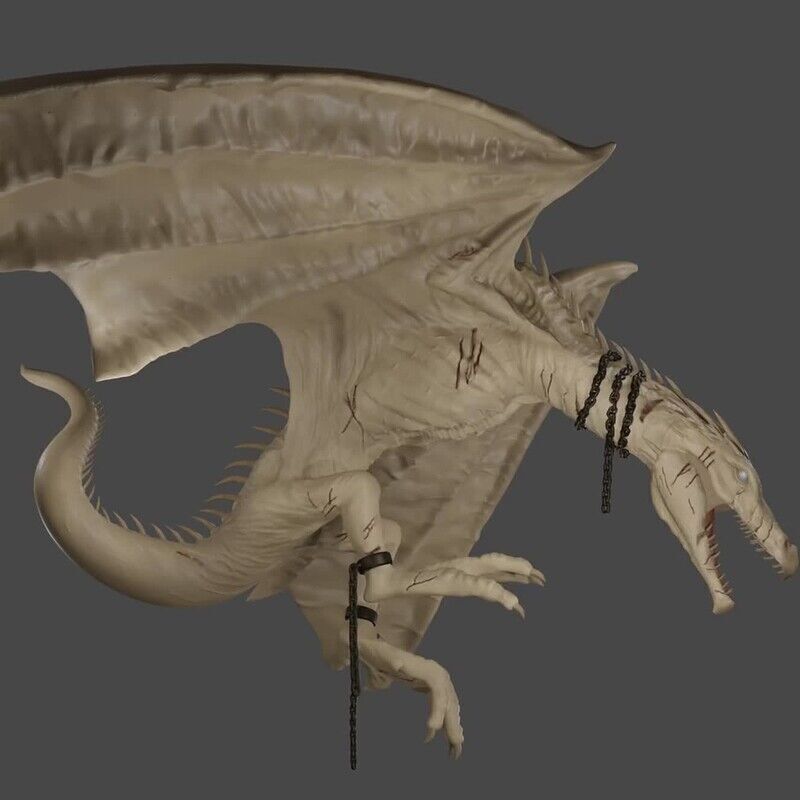 Ukrainian Ironbelly Dragon Harry Potter 3D print model_3