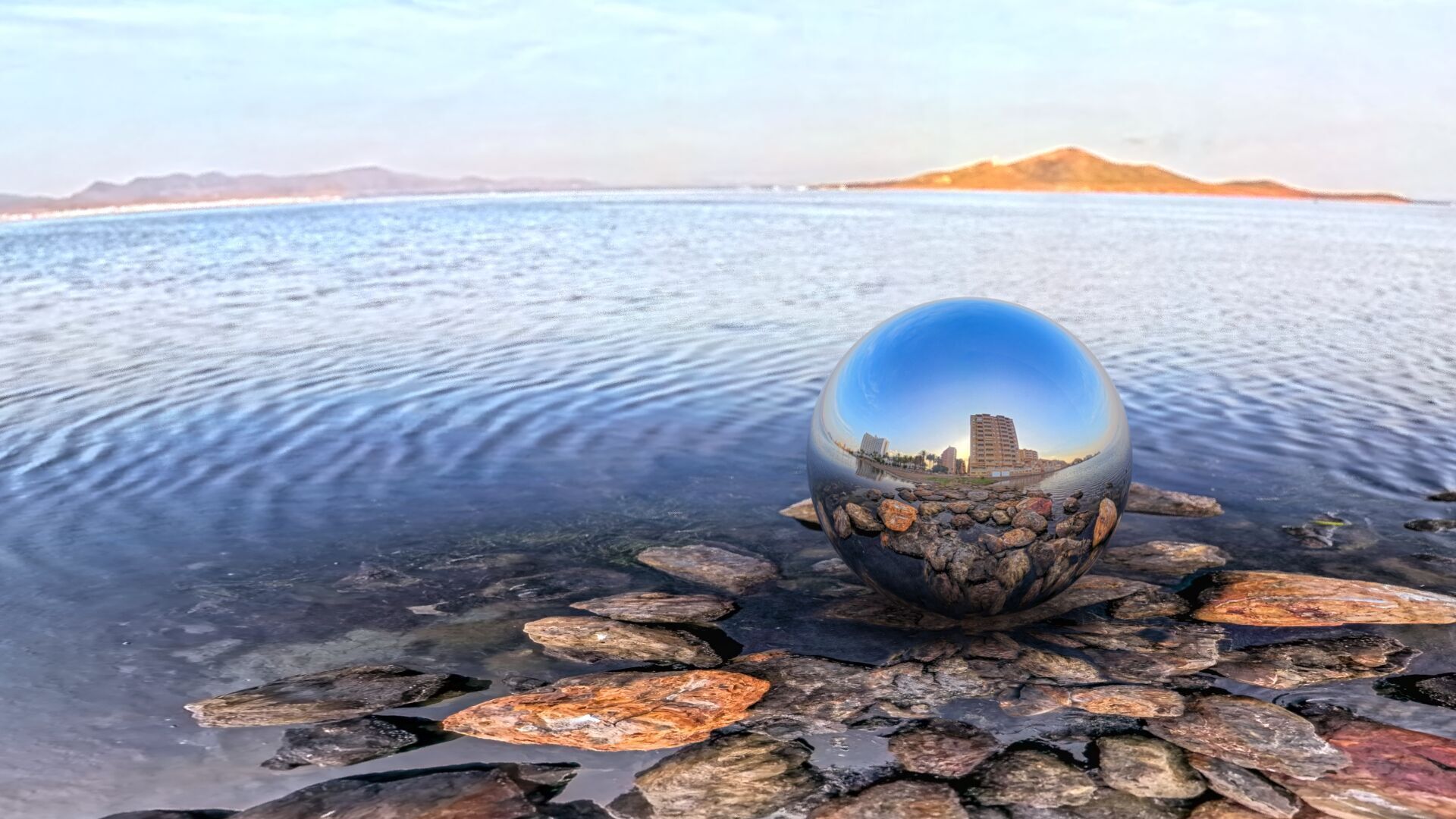 Sunrise Rocky Shoreline HDRI  3D model_2