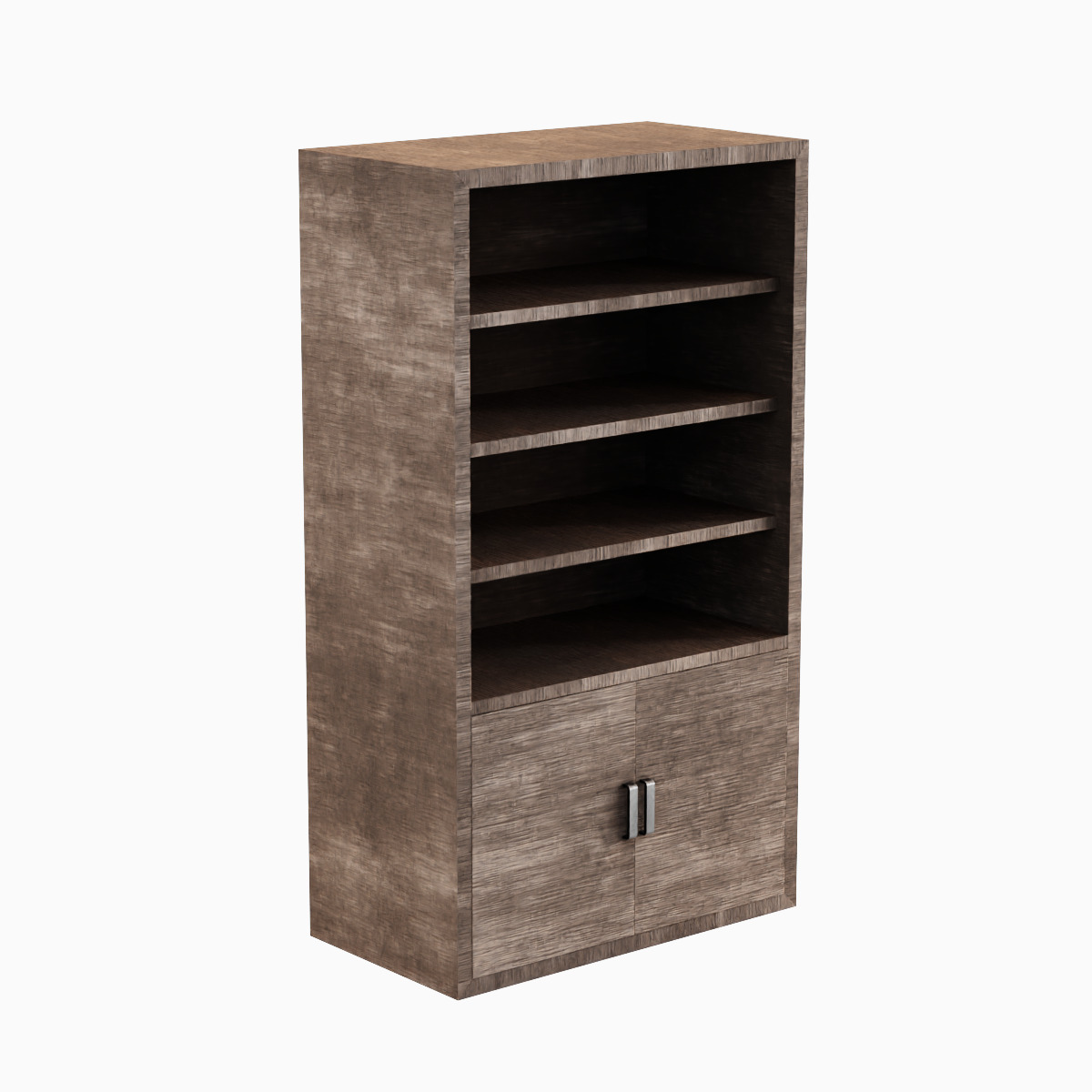 Old Shelf 05 Low-poly 3D model_3