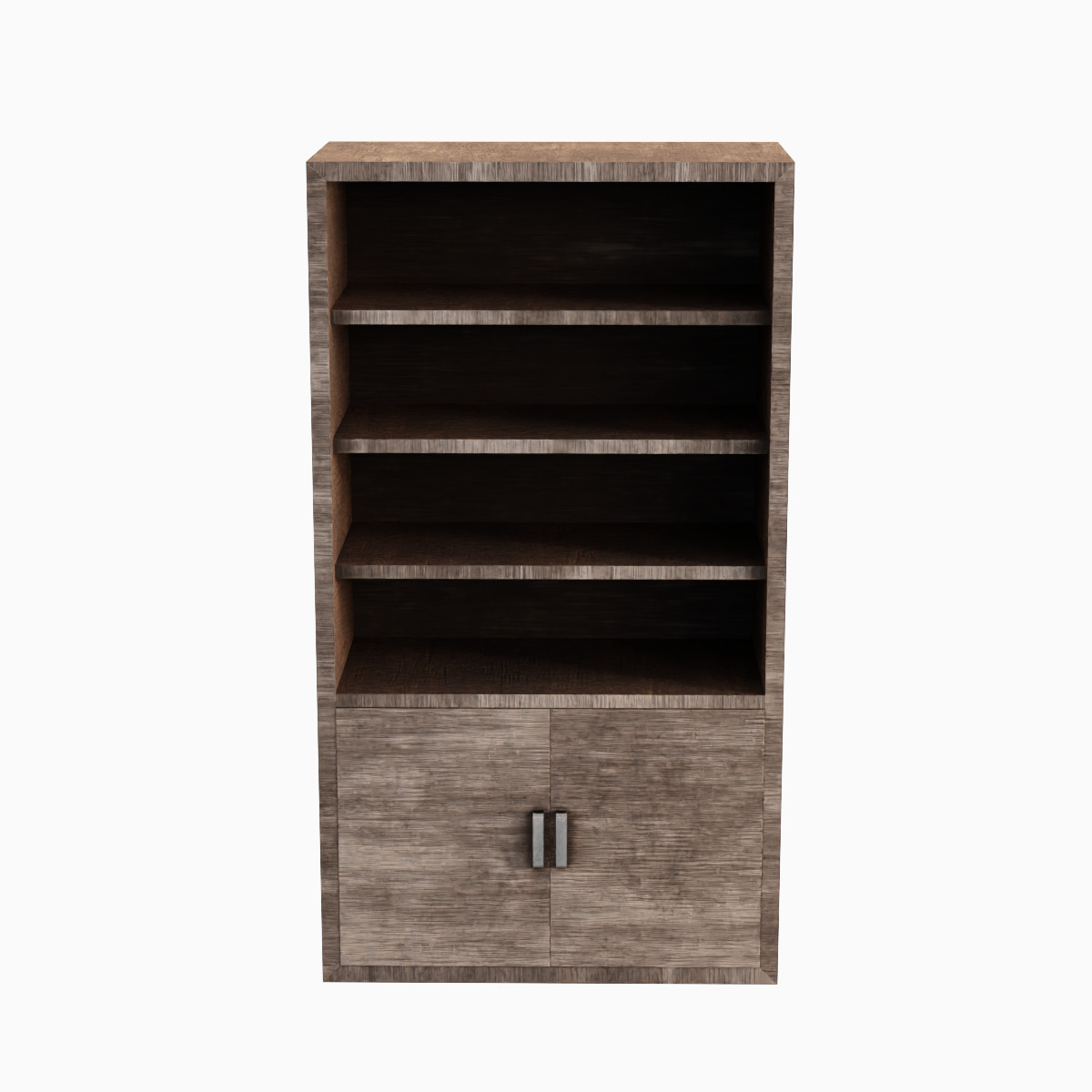 Old Shelf 05 Low-poly 3D model_2
