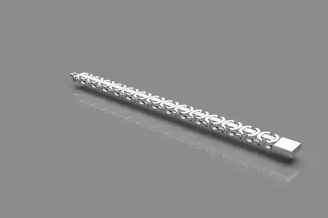 Wrist Chain Link Bracelets 3D print model