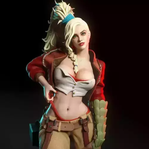 Gemma from Monster Hunter Wilds 3D print model