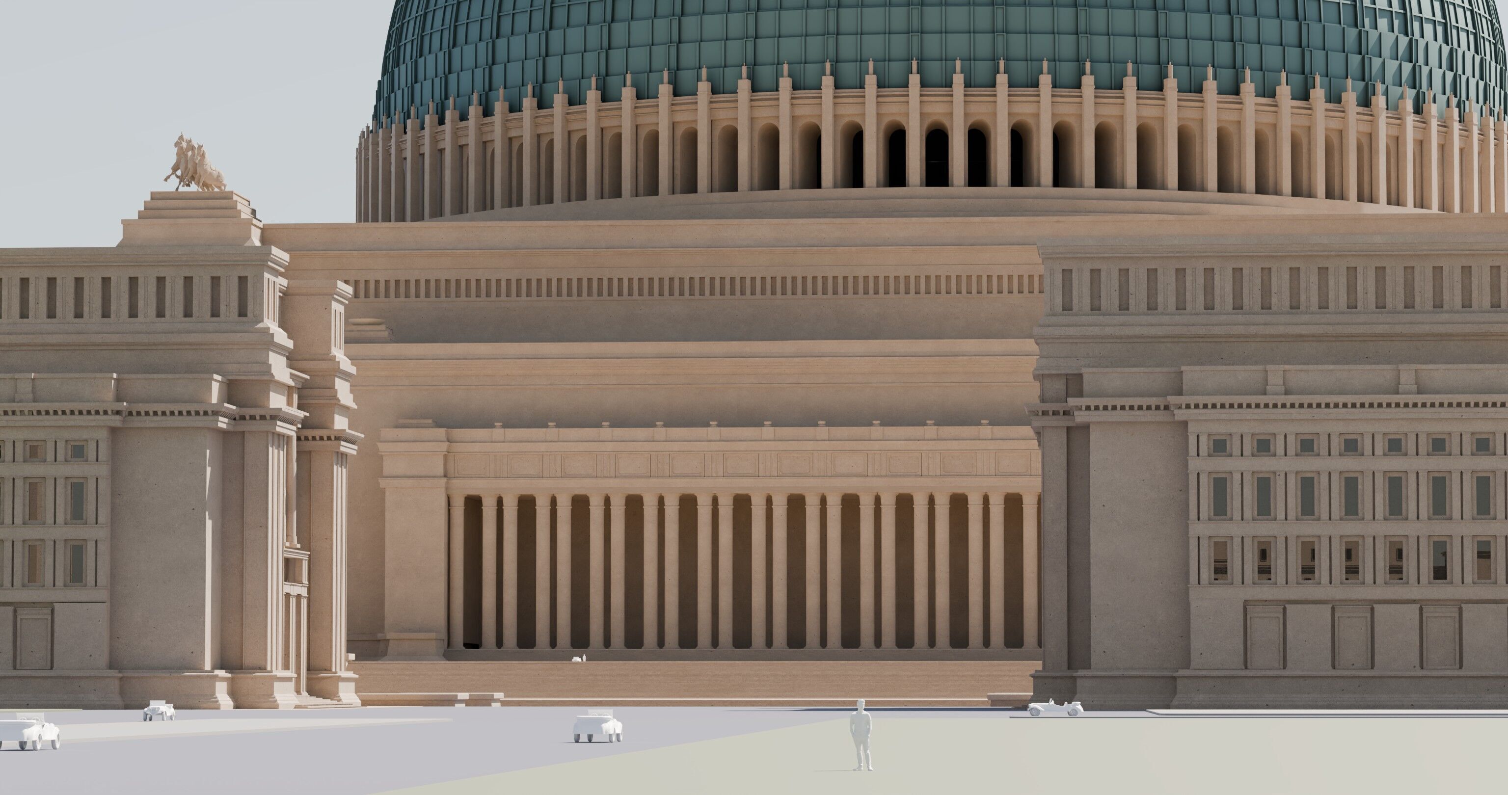 Megalomania Germania 3D model_2