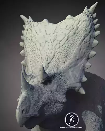 Chasmosaurus 3D print model