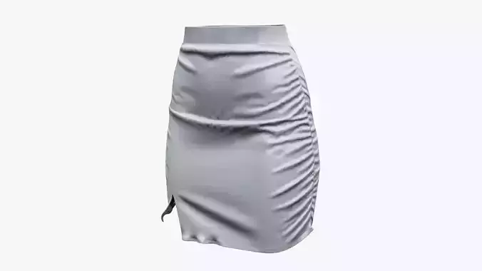 Skirt Formal Low-poly 3D model