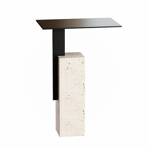 MONO Side Table Low-poly 3D model