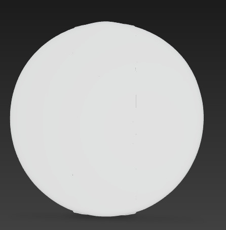 Round LED Downlight Ceiling Light 3D model_1