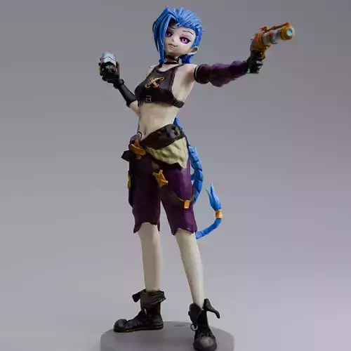 ANIME-JINX-ARCANE- LOL-STL