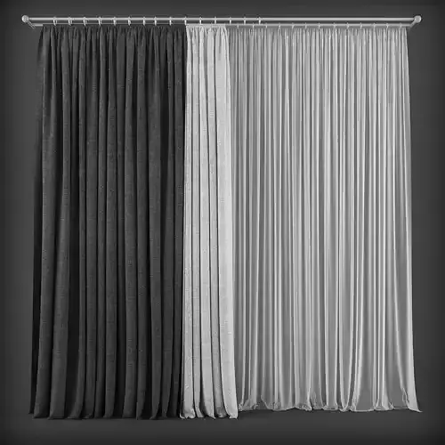 Curtain 3D model 178