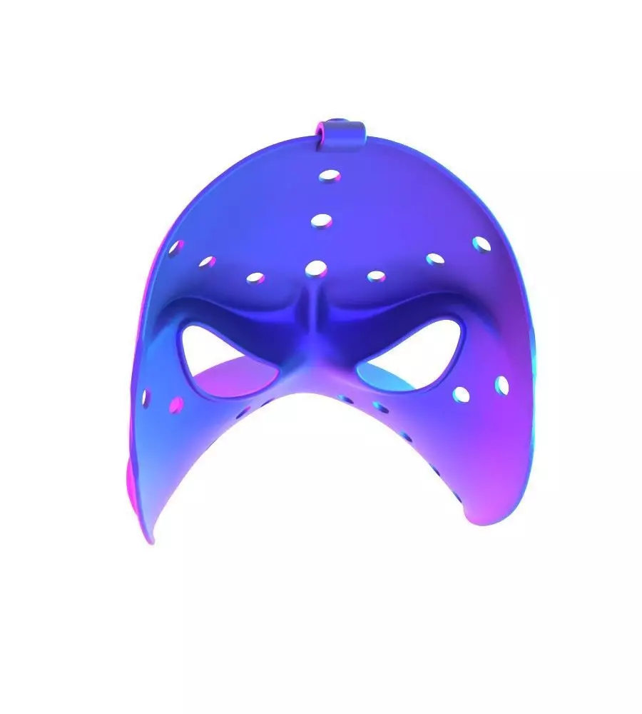 Daffy Duck Hockey Mask toy 3D print model_11