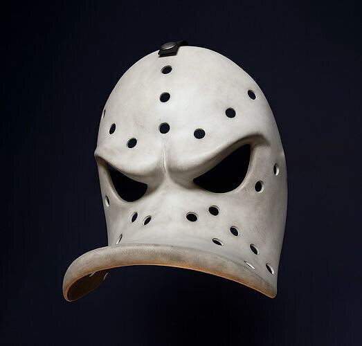 Daffy Duck Hockey Mask toy 3D print model