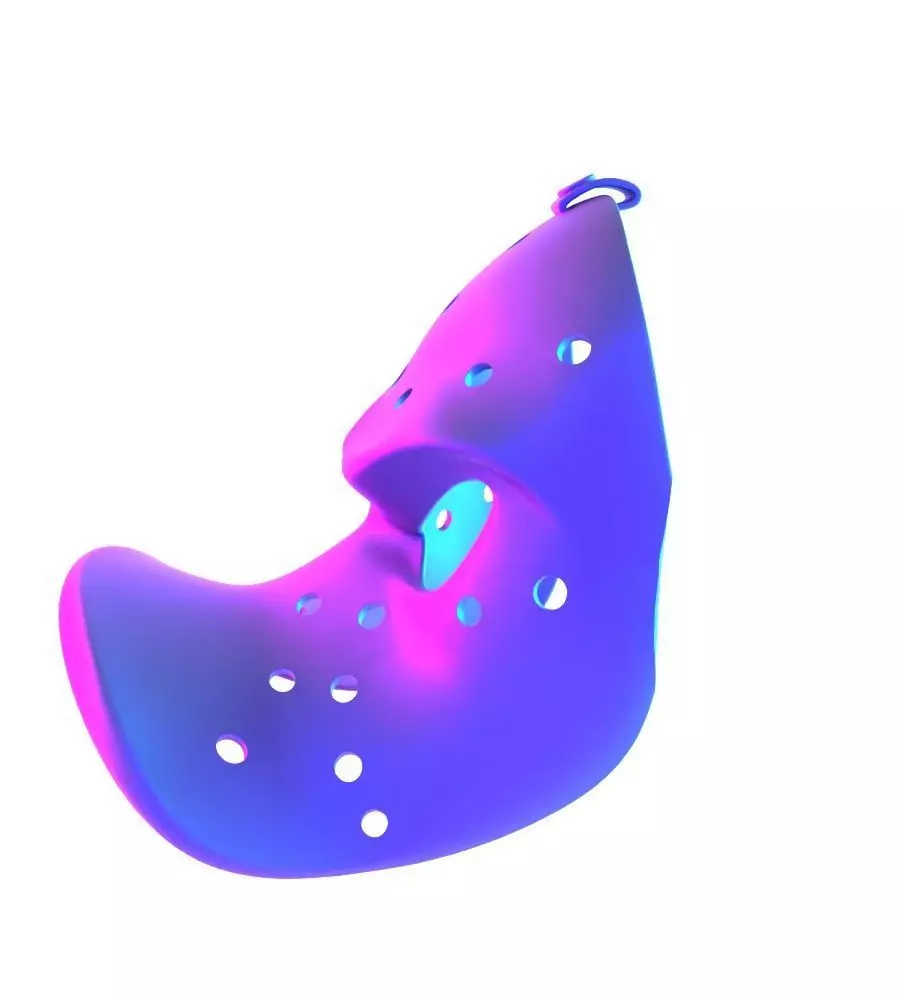 Daffy Duck Hockey Mask toy 3D print model_6