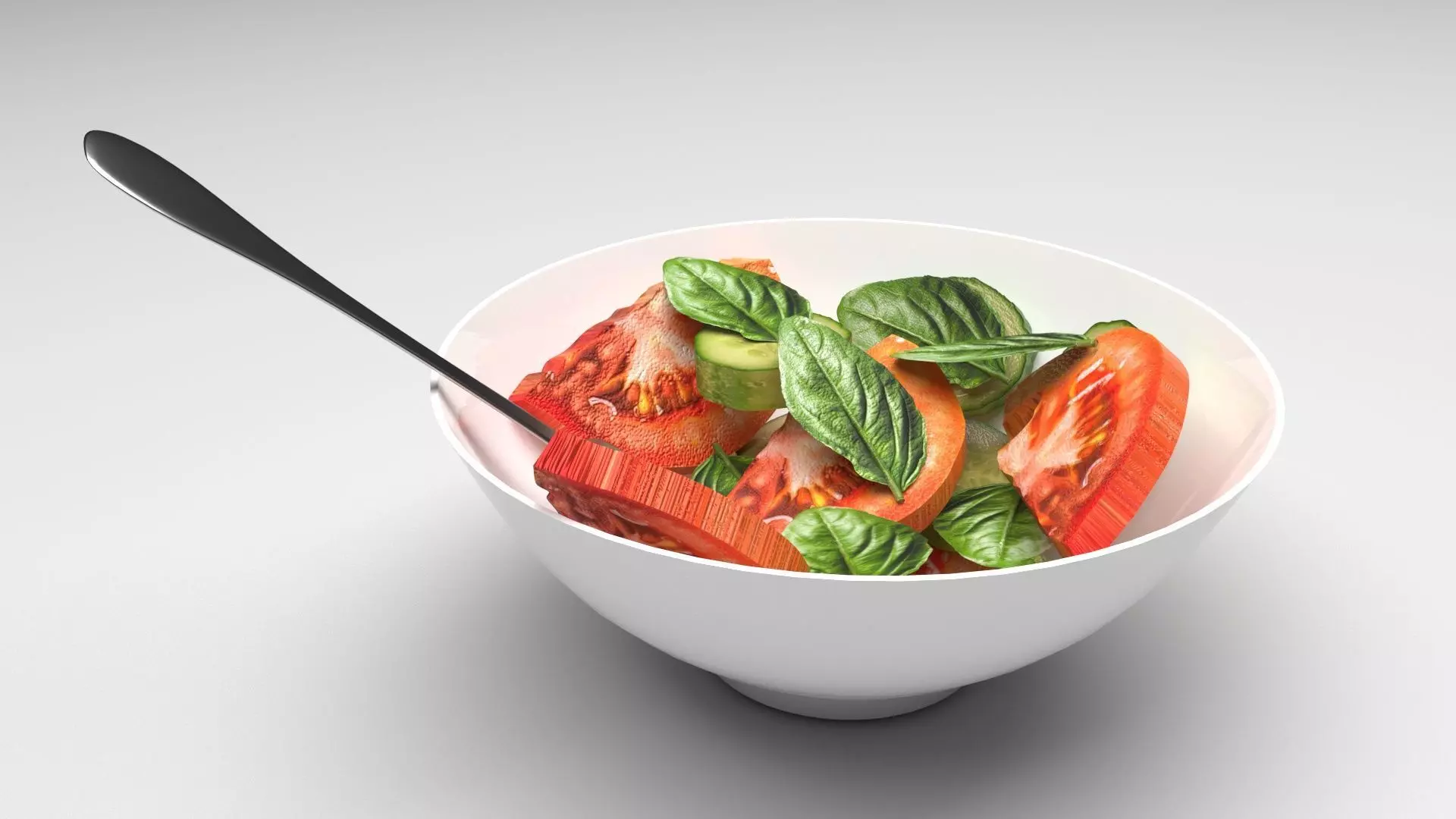 Summer Salad 3D model