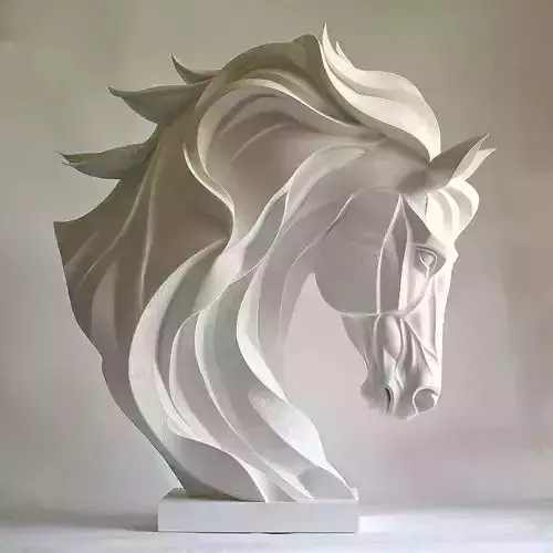 horse sculpture
