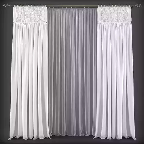 Curtain 3D model 184