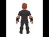 Stylized Game Ready Human Character Rigged named Herulis Low-poly 3D model_1