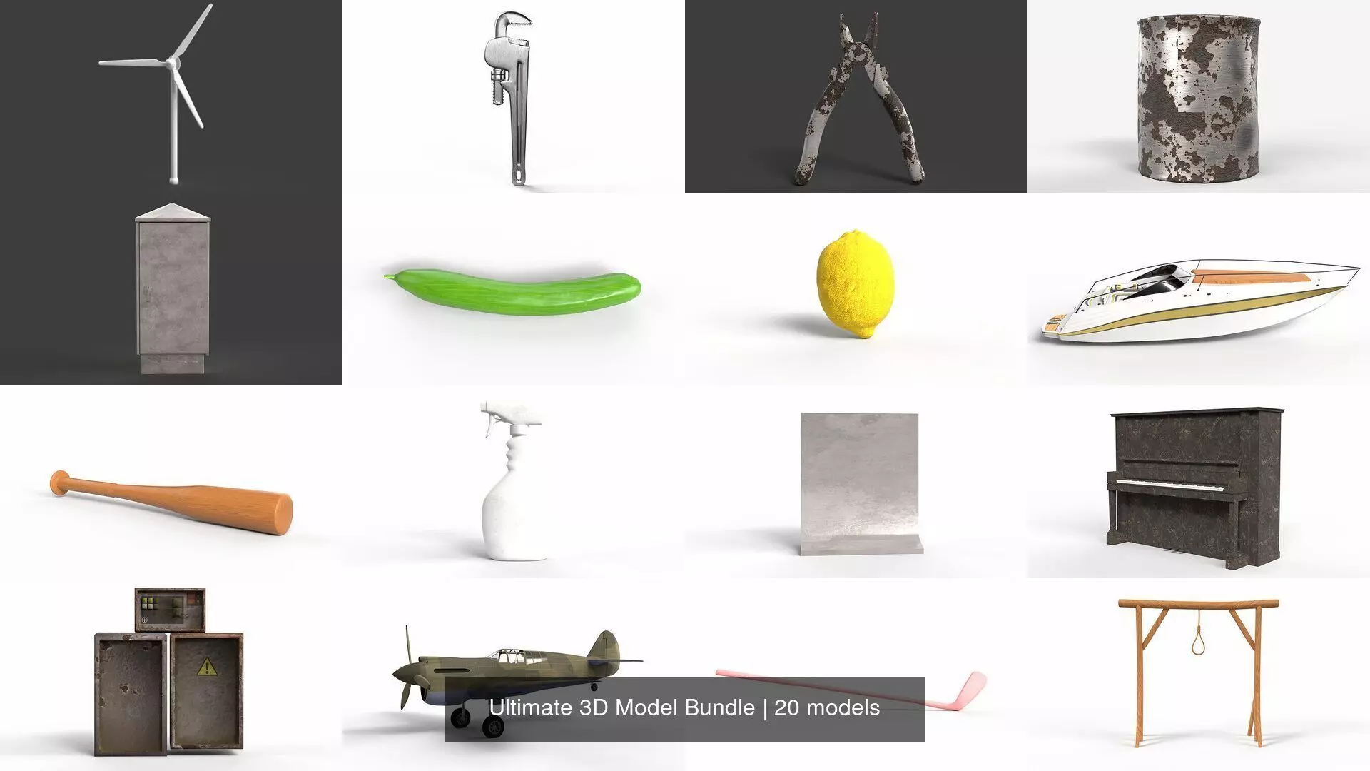 Ultimate 3D Model Bundle 3D Model Collection_0