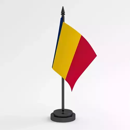 Table Flag Chad 3D model