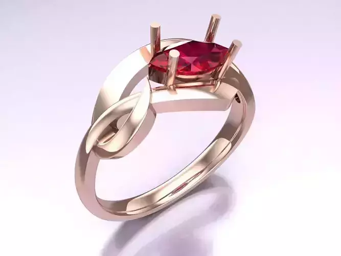 Marquise Stone Ring - Womens Rings - N311846